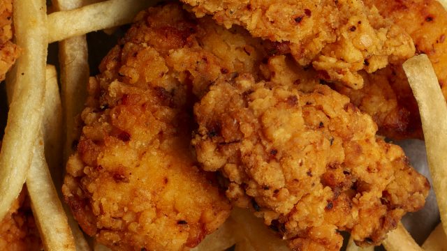 top-view-delicious-boneless-chicken-fries