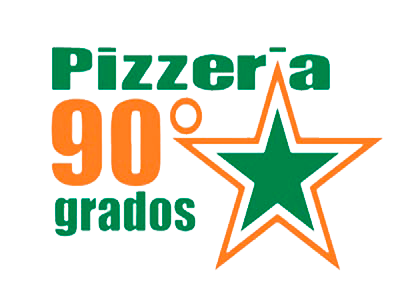 logo pizzeria 90 grados